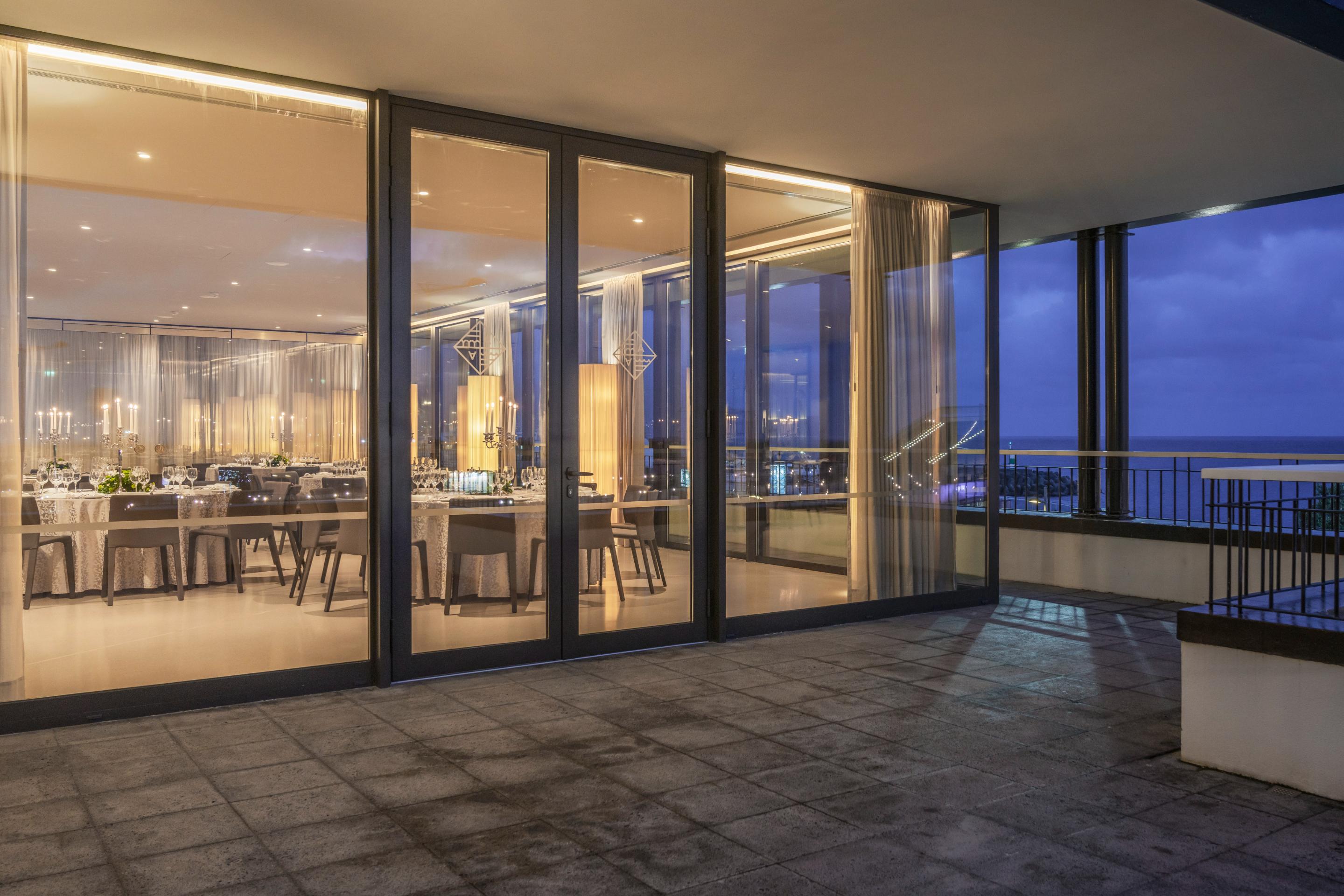 Grand Hotel Acores Atlantico Ponta Delgada  Luaran gambar The Sky Bar